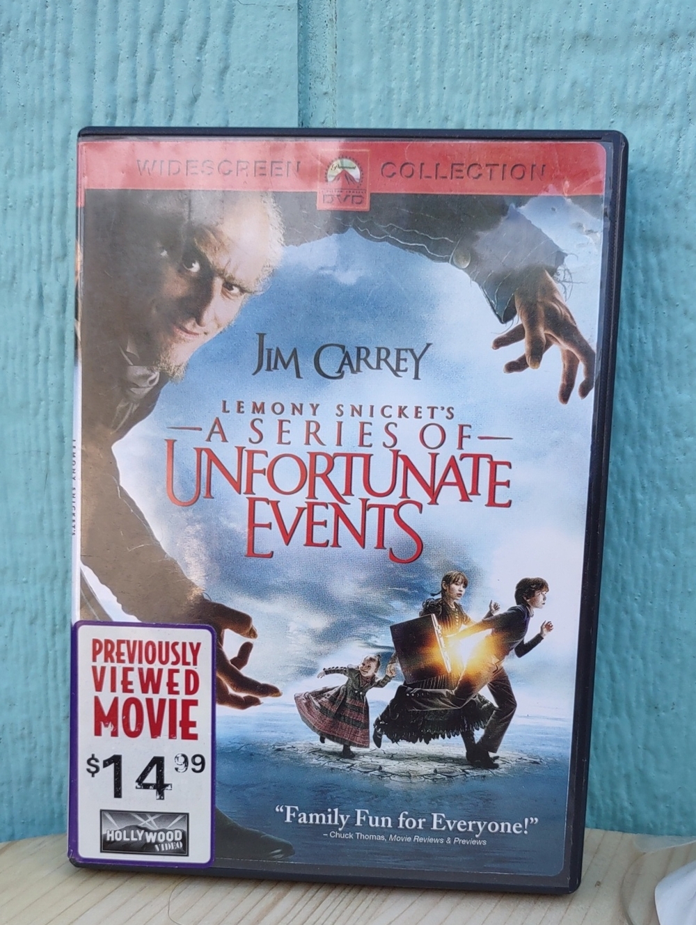 A Series of Unfortunate Events (Widescreen) - Jim Carrey - Blue DVD Case